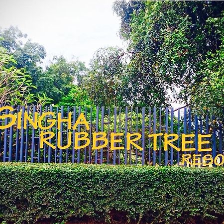 Hotel Singha Rubber Tree Ban Huai Maenam Noi Exterior foto