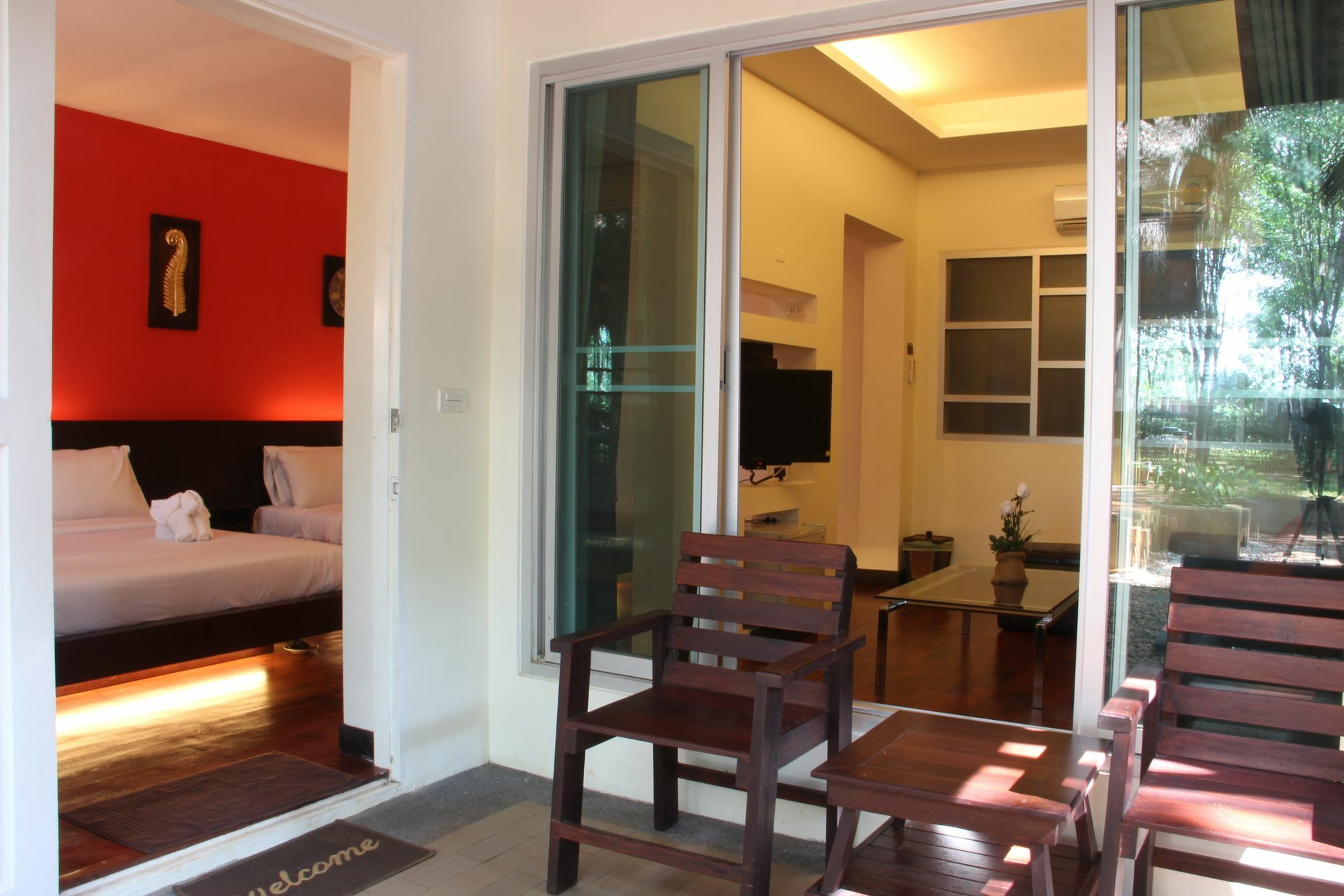 Hotel Singha Rubber Tree Ban Huai Maenam Noi Exterior foto
