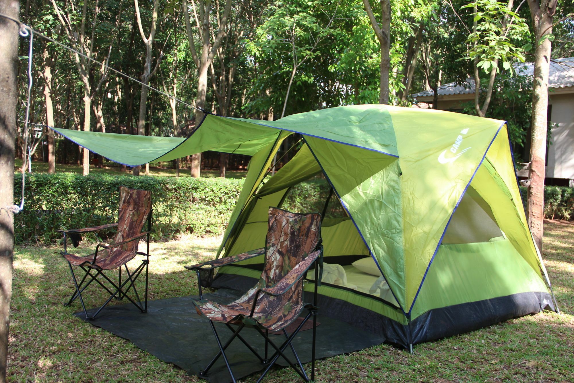 Hotel Singha Rubber Tree Ban Huai Maenam Noi Exterior foto